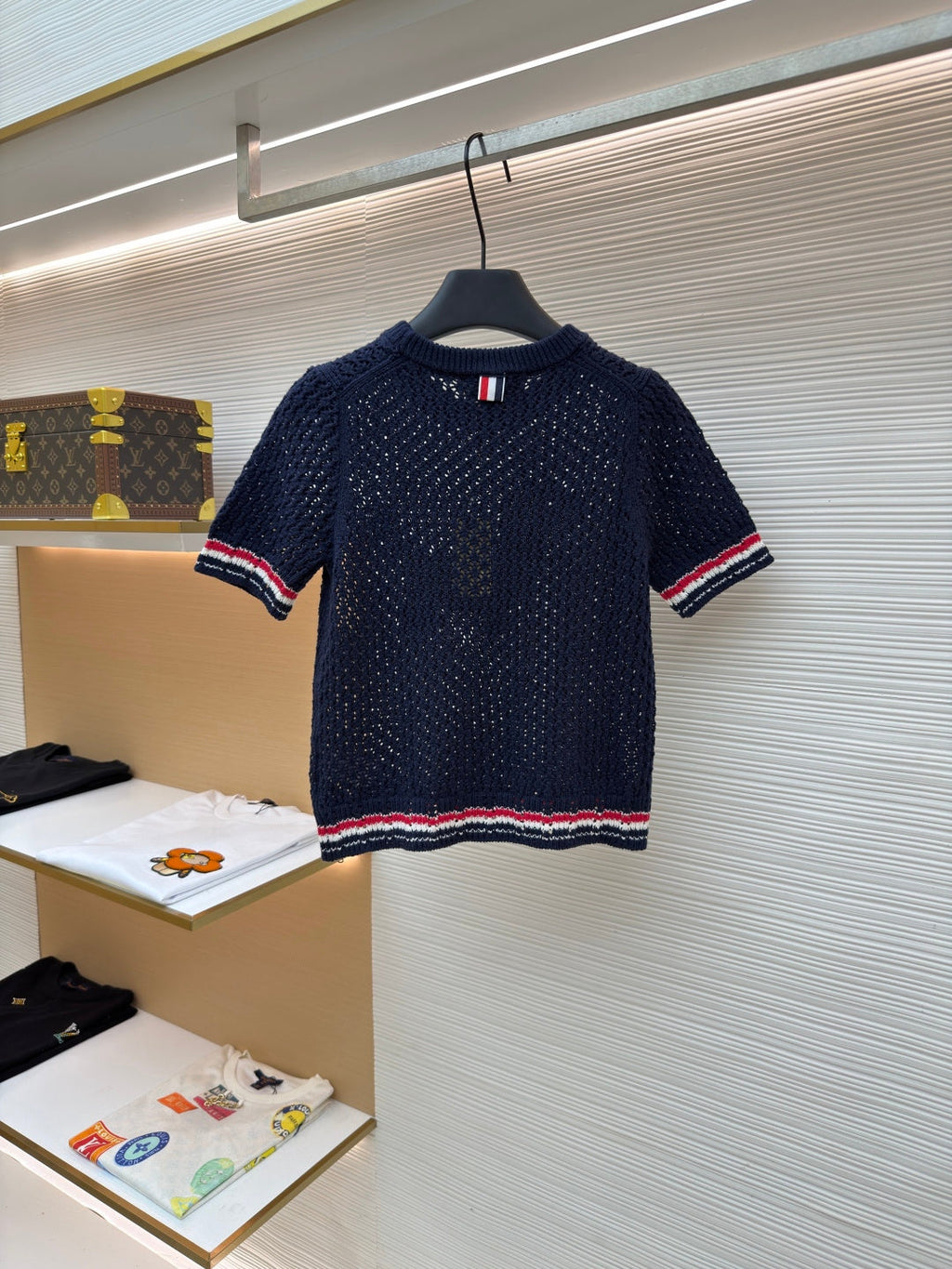 THOM 26S SHORT-SLEEVED KNIT TOP STYLE 159