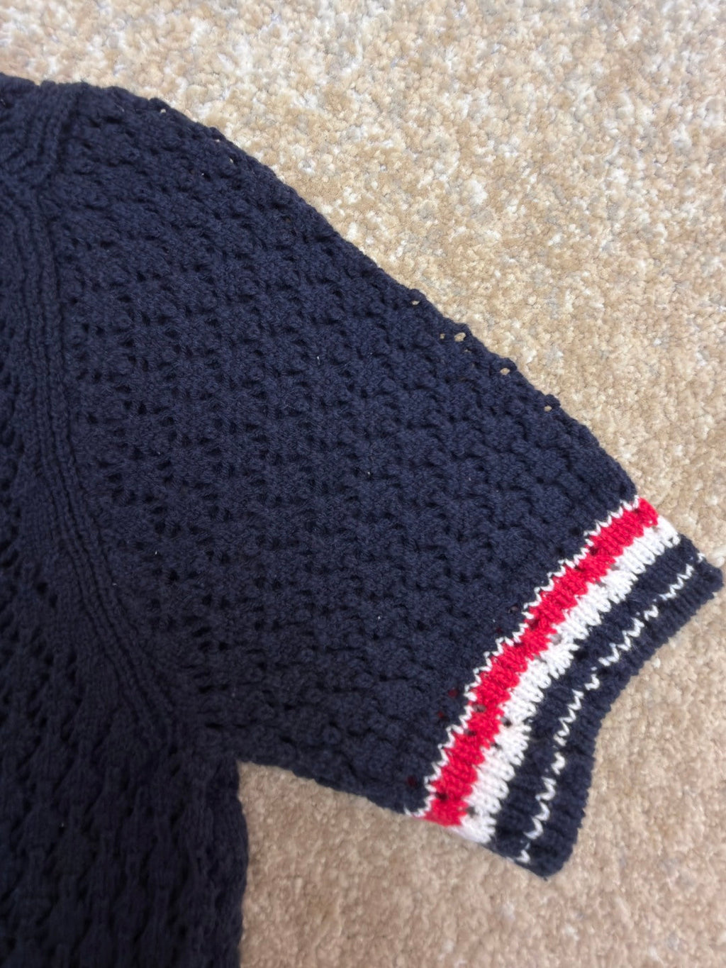 THOM 26S SHORT-SLEEVED KNIT TOP STYLE 159