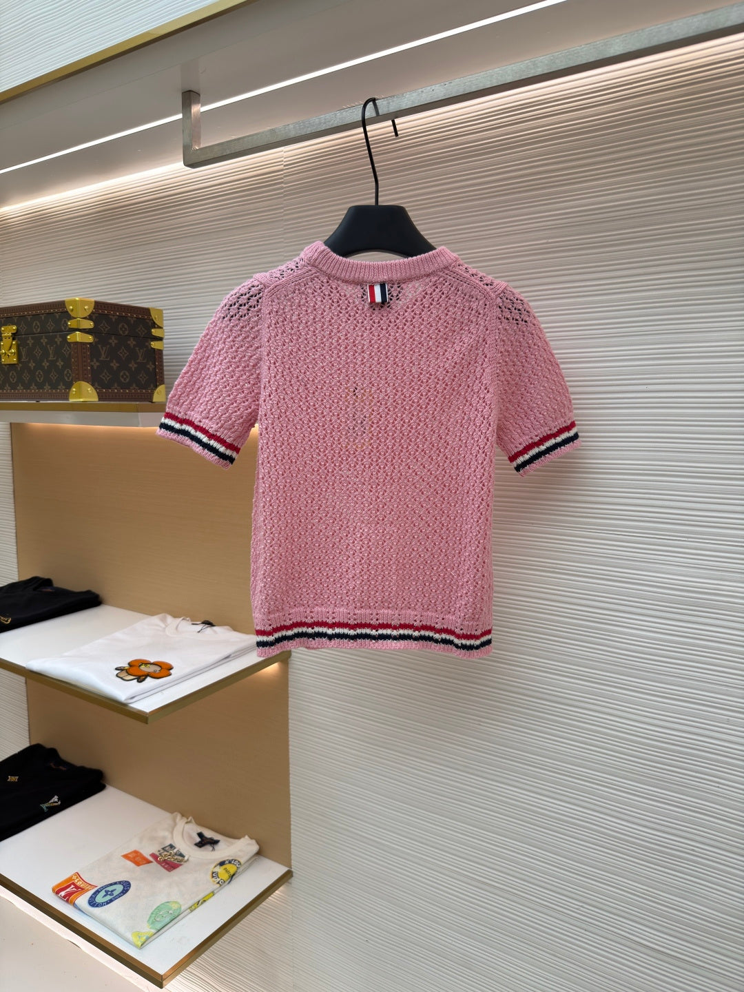 THOM 26S SHORT-SLEEVED KNIT TOP STYLE 157