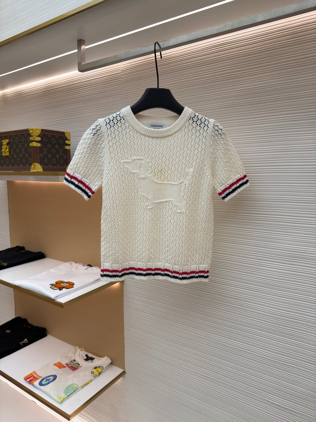 THOM 26S SHORT-SLEEVED KNIT TOP STYLE 156
