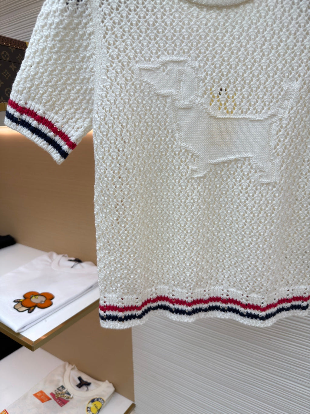 THOM 26S SHORT-SLEEVED KNIT TOP STYLE 156
