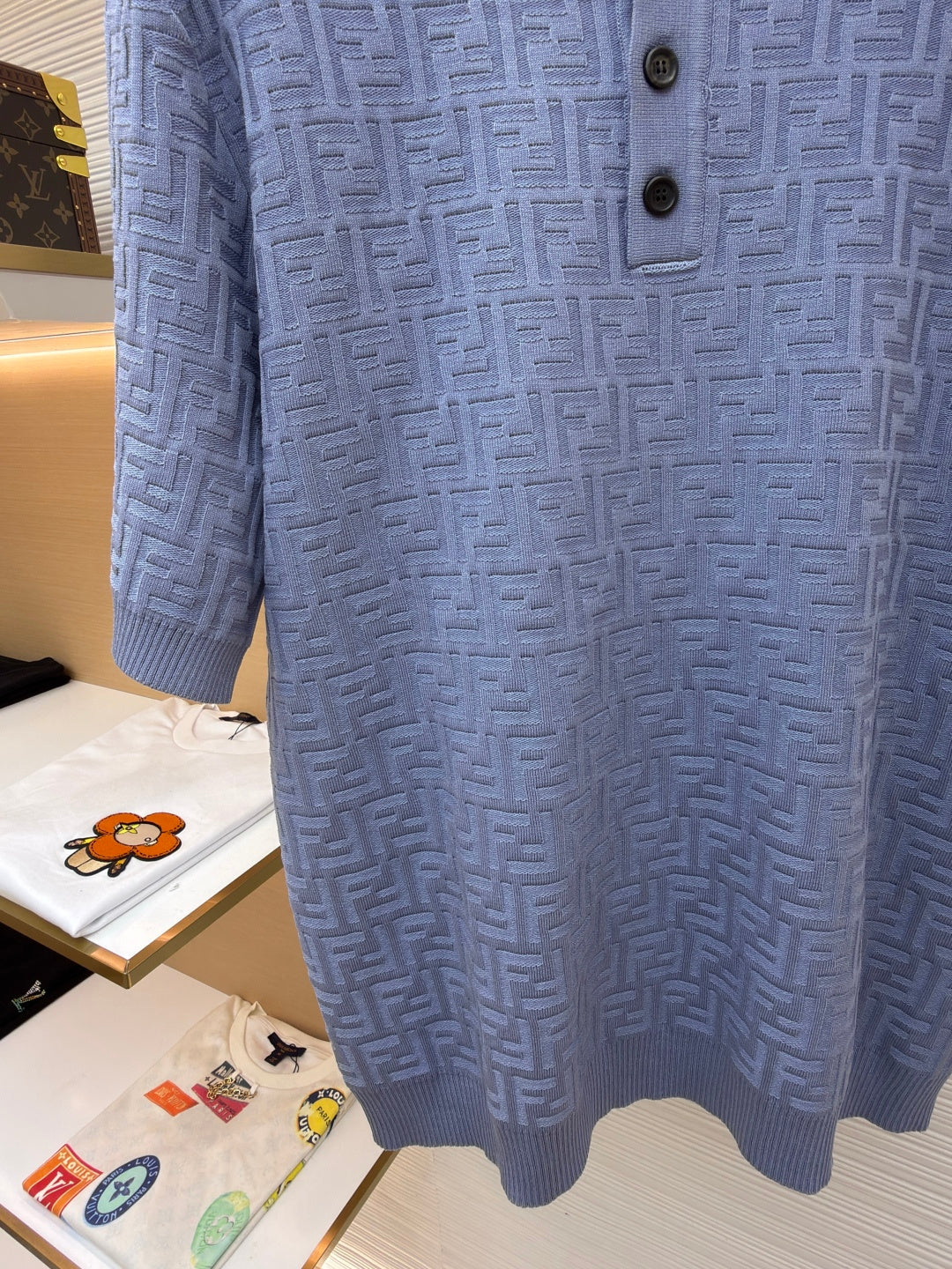 FENDI 26S KNIT POLO SHIRT 036