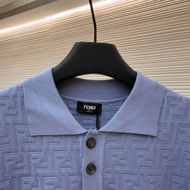 FENDI 26S KNIT POLO SHIRT 036