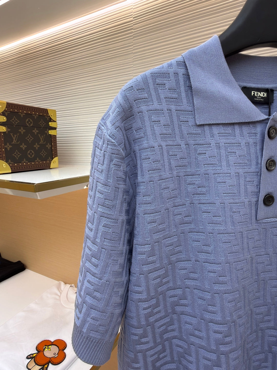 FENDI 26S KNIT POLO SHIRT 036
