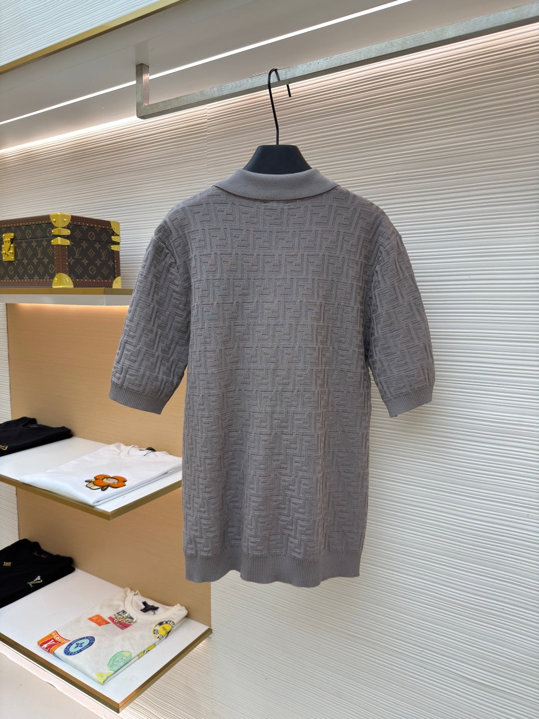 FENDI 26S KNIT POLO SHIRT 035