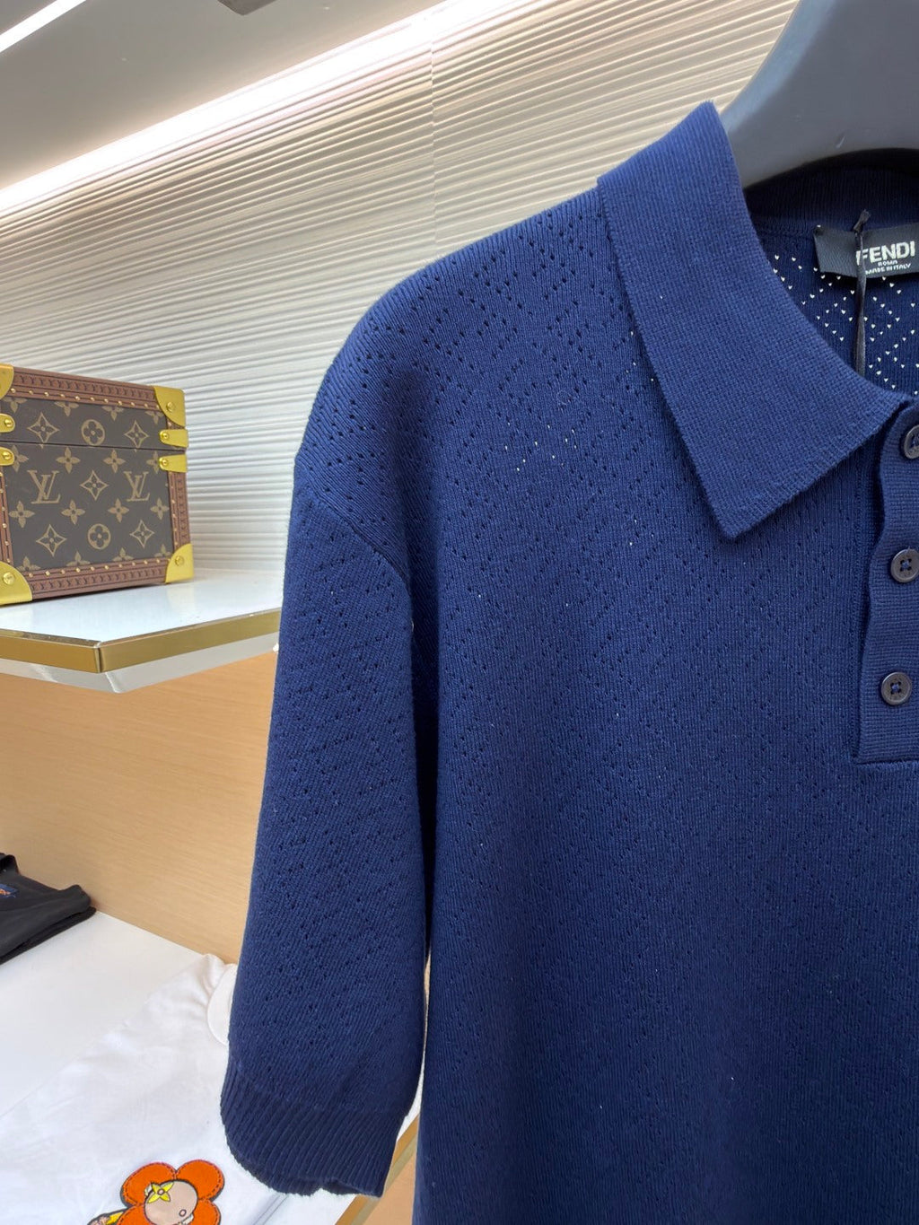 FENDI 26S KNIT POLO SHIRT 029