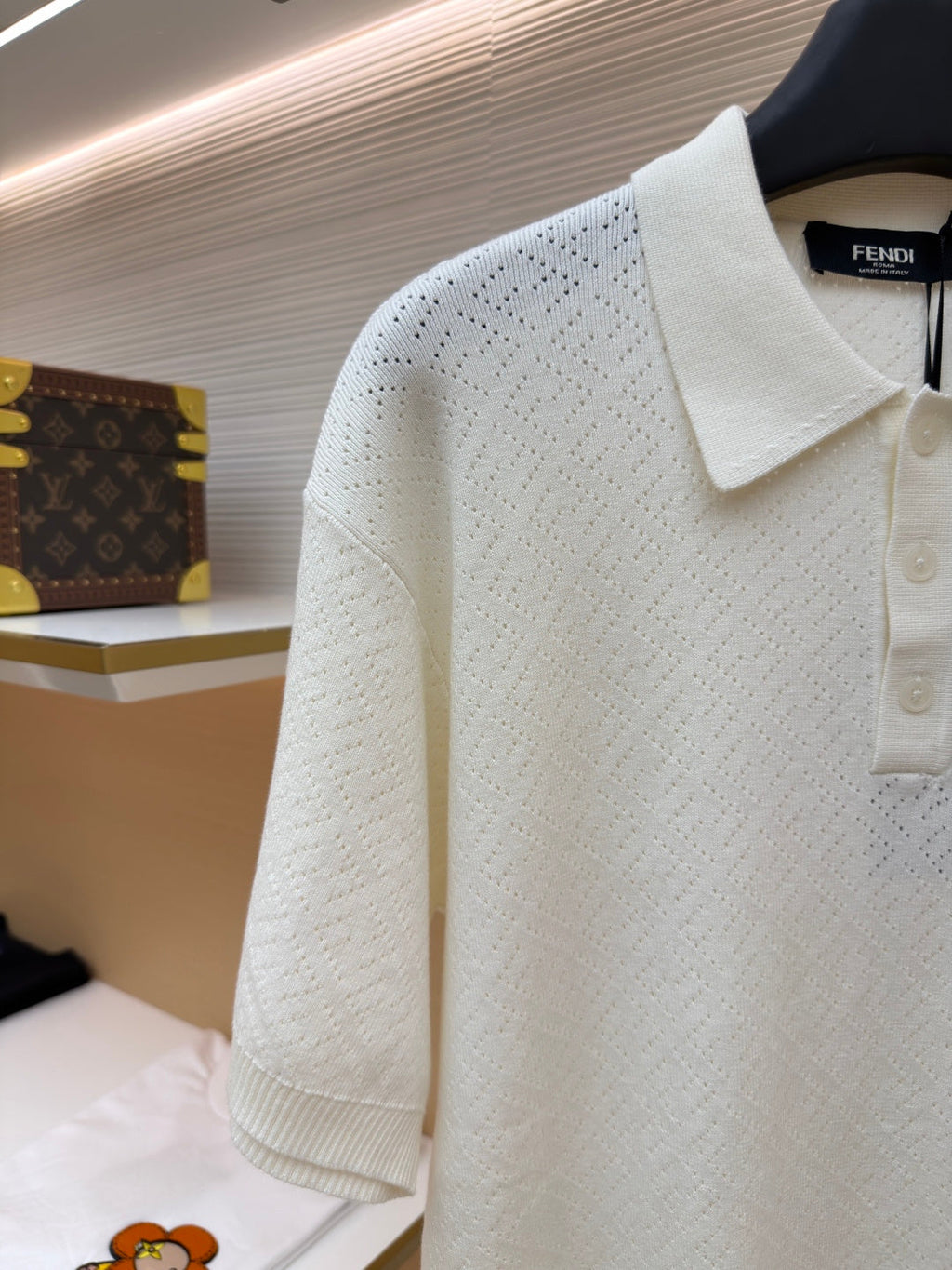 FENDI 26S KNIT POLO SHIRT 028