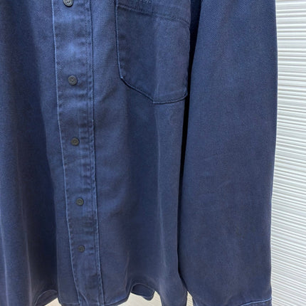 BALENCIAGA 26S HOODED DENIM JACKET 200