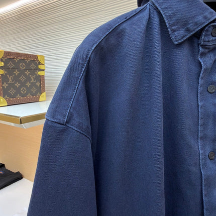 BALENCIAGA 26S HOODED DENIM JACKET 200