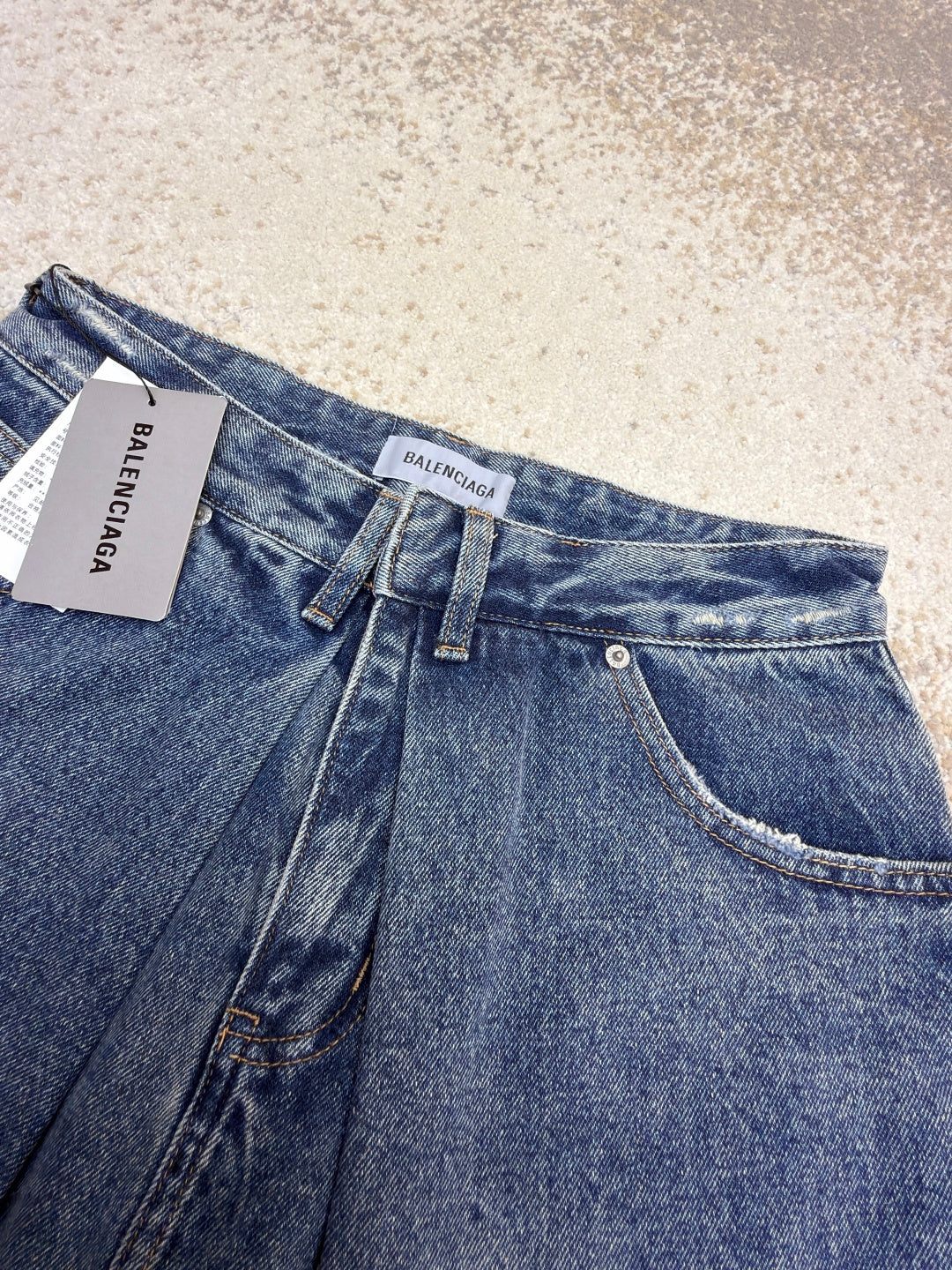 BALENCIAGA 26S DENIM SHORTS 017