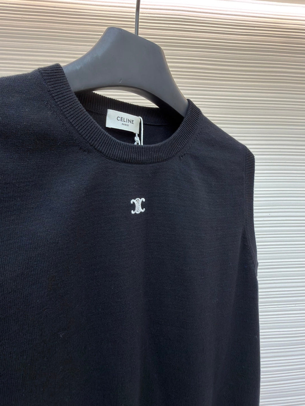 CELINE 26S SLEEVELESS SWEATER 482