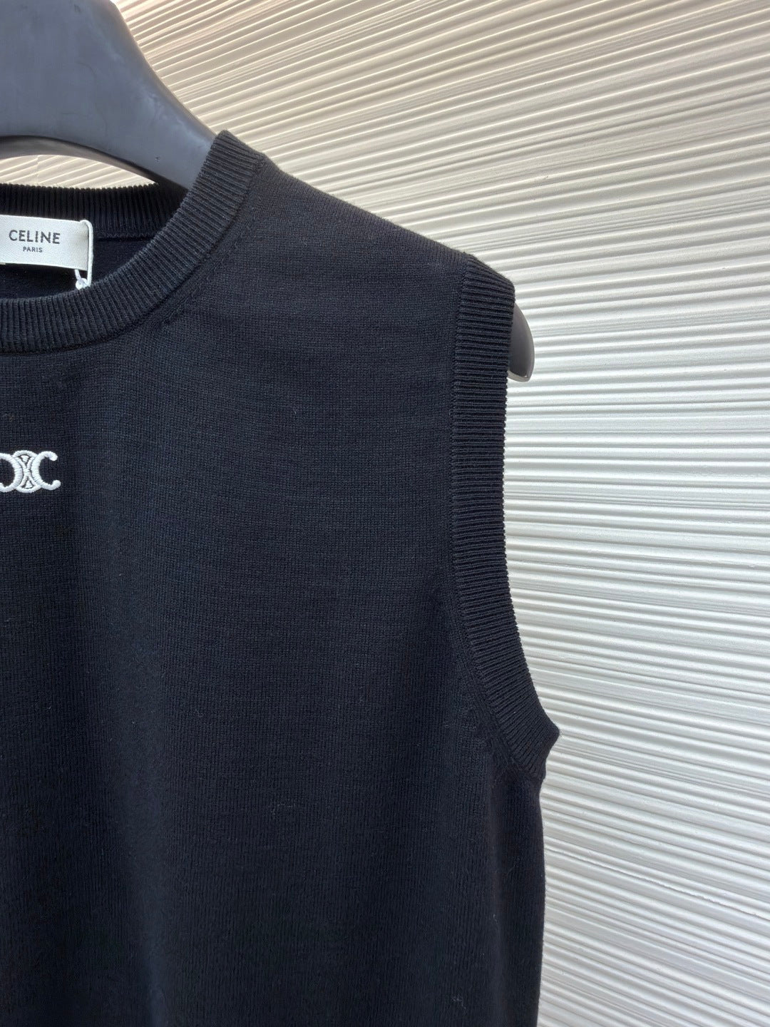 CELINE 26S SLEEVELESS SWEATER 482