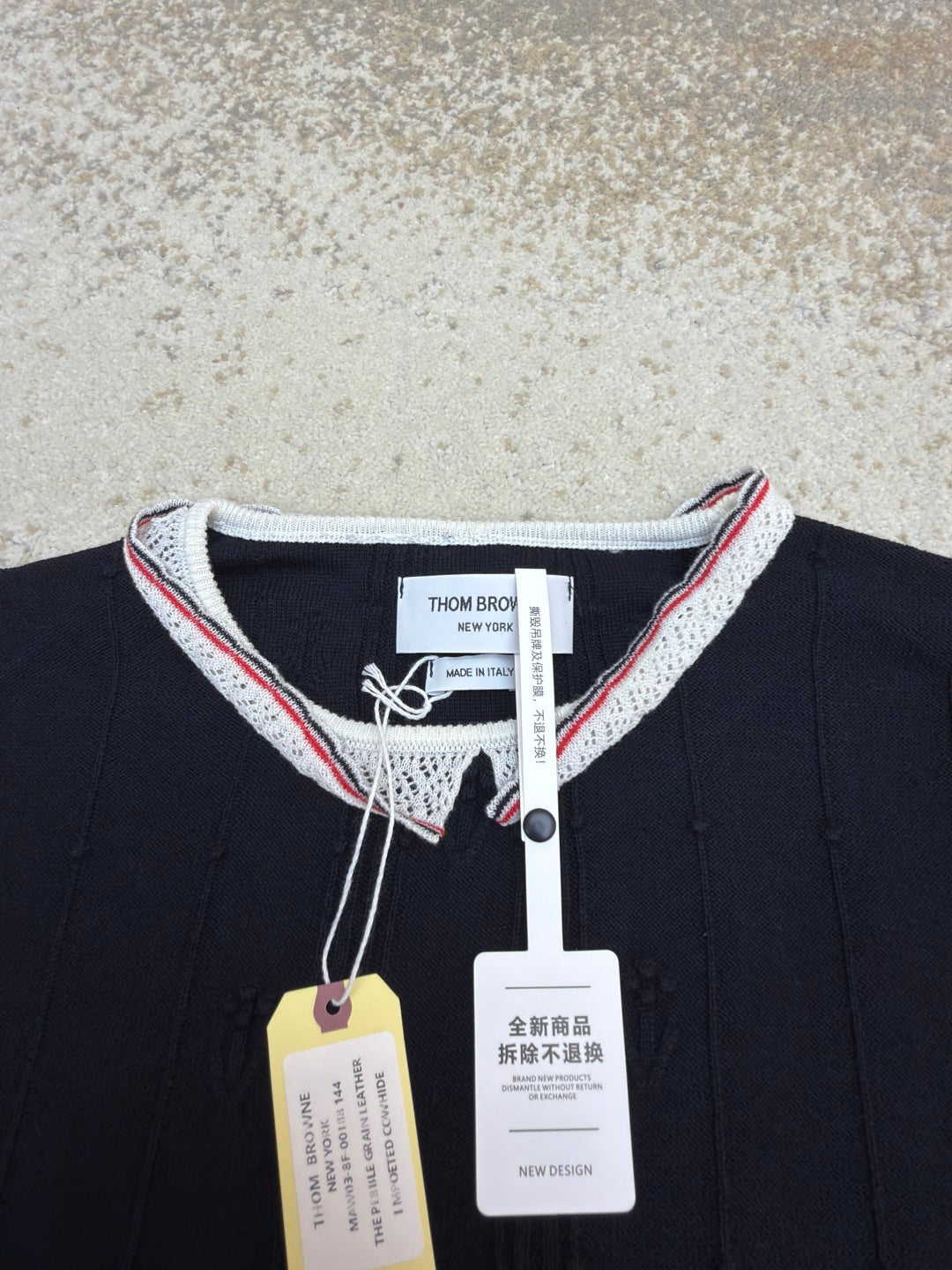THOM 26S SHORT-SLEEVED SWEATER STYLE 134
