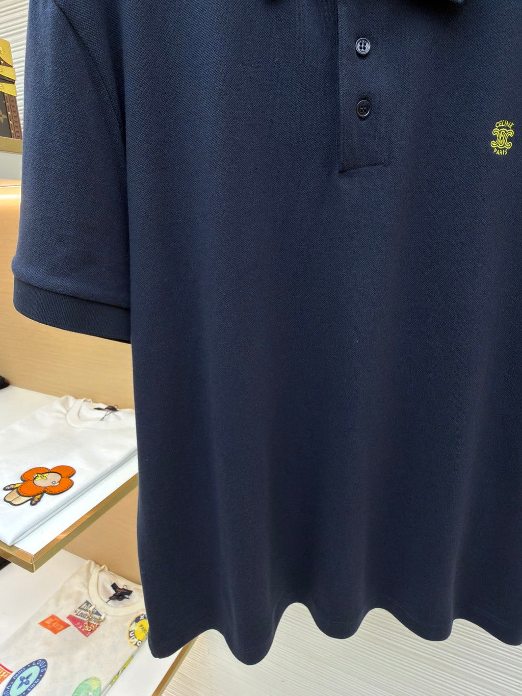 CELINE 26S KNIT POLO TOP 279