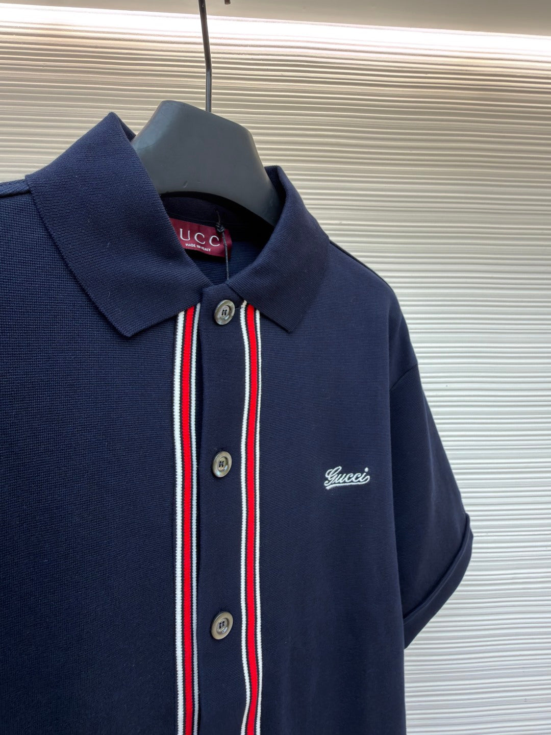 GUCCI 26S KNIT POLO CARDIGAN 293