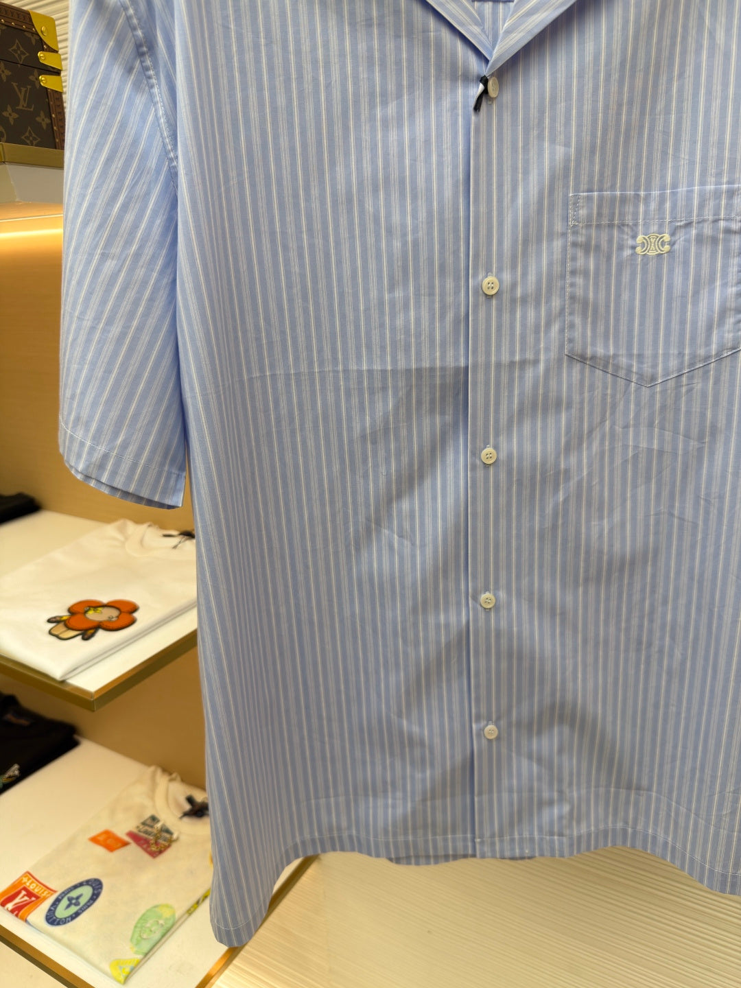 CELINE 26S SHORT-SLEEVE SHIRT 466