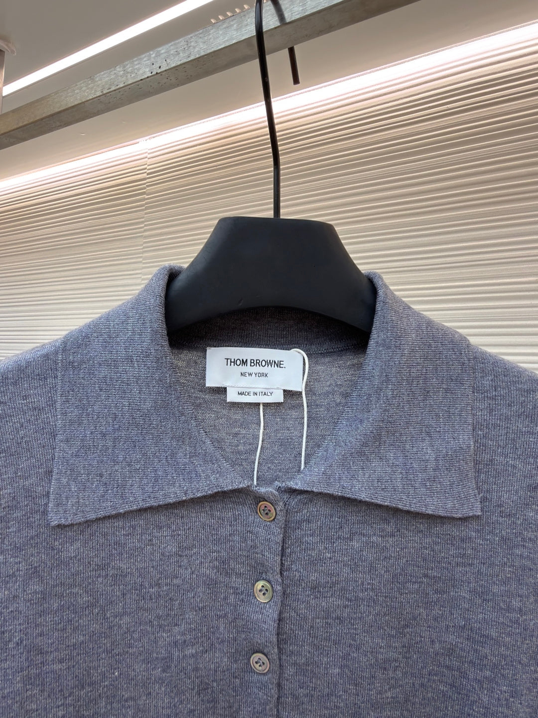 THOM 26S SHORT SLEEVE POLO KNIT TOP STYLE 244