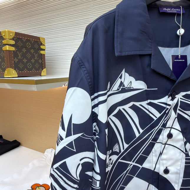 RALPH LAUREN 26S PRINTED SHORT SLEEVE SHIRT 341