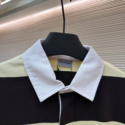 BALENCIAGA 26S LONG-SLEEVE POLO SHIRT 271