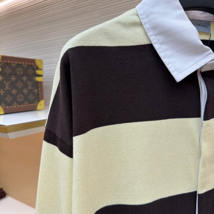 BALENCIAGA 26S LONG-SLEEVE POLO SHIRT 271