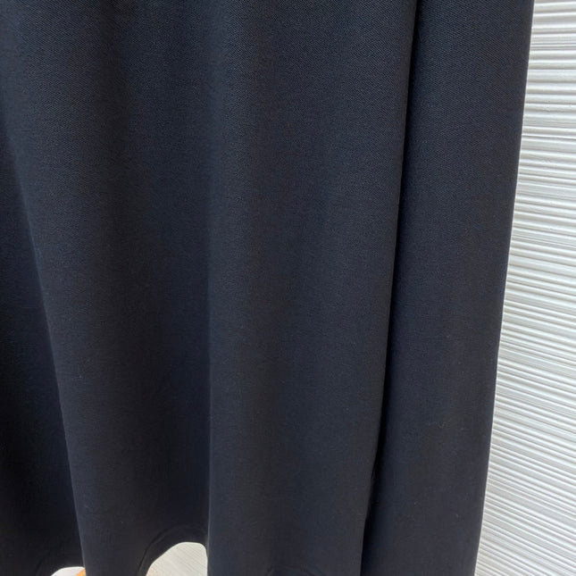 PRADA 26S LONG-SLEEVE ZIP POLO SHIRT 1109