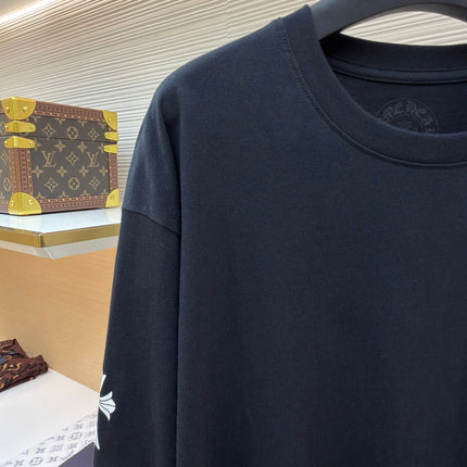 CHROME HEARTS 26S LONG-SLEEVE CREW-NECK T-SHIRT 100