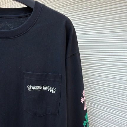 CHROME HEARTS 26S LONG-SLEEVE CREW-NECK T-SHIRT 100