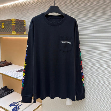 CHROME HEARTS 26S LONG-SLEEVE CREW-NECK T-SHIRT 100