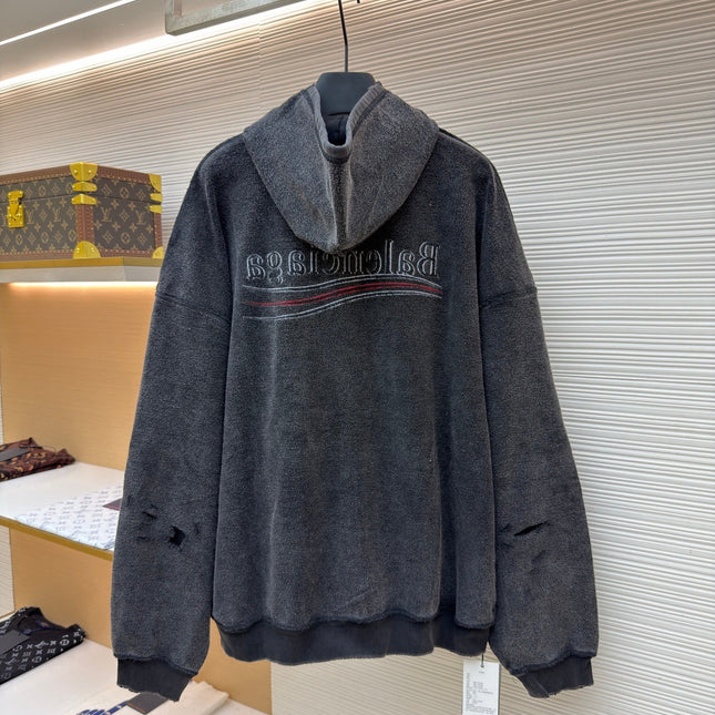 BALENCIAGA 26S ZIP-UP HOODIE 270