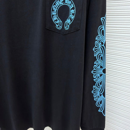 CHROME HEARTS 26S LONG-SLEEVE CREW-NECK T-SHIRT 085