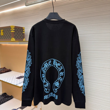 CHROME HEARTS 26S LONG-SLEEVE CREW-NECK T-SHIRT 085