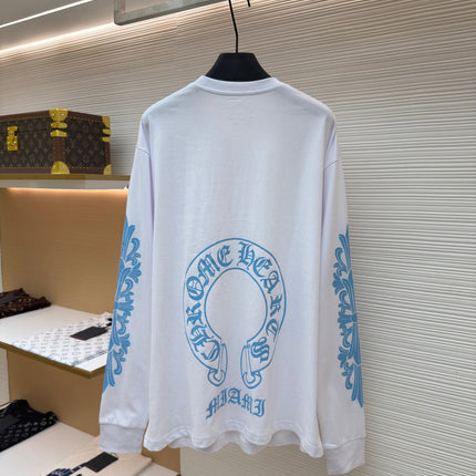 CHROME HEARTS 26S LONG-SLEEVE CREW-NECK T-SHIRT 079