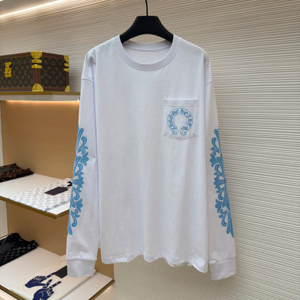 CHROME HEARTS 26S LONG-SLEEVE CREW-NECK T-SHIRT 079