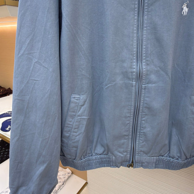RALPH LAUREN 26S ZIP-UP COLLARED JACKET 566