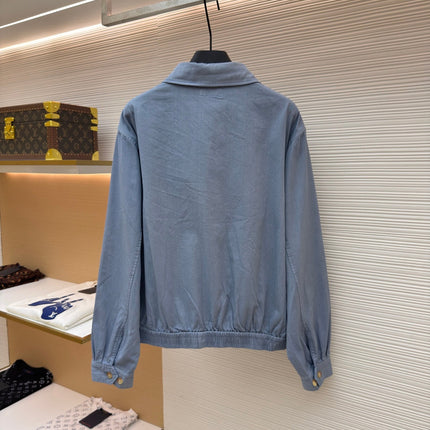 RALPH LAUREN 26S ZIP-UP COLLARED JACKET 566