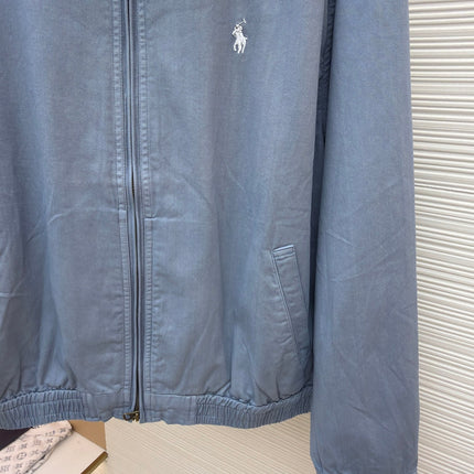 RALPH LAUREN 26S ZIP-UP COLLARED JACKET 566