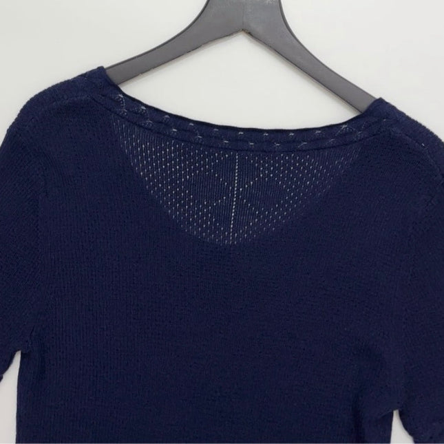 CHLOE 26S FITTED SHORT-SLEEVE KNIT TOP STYLE 97