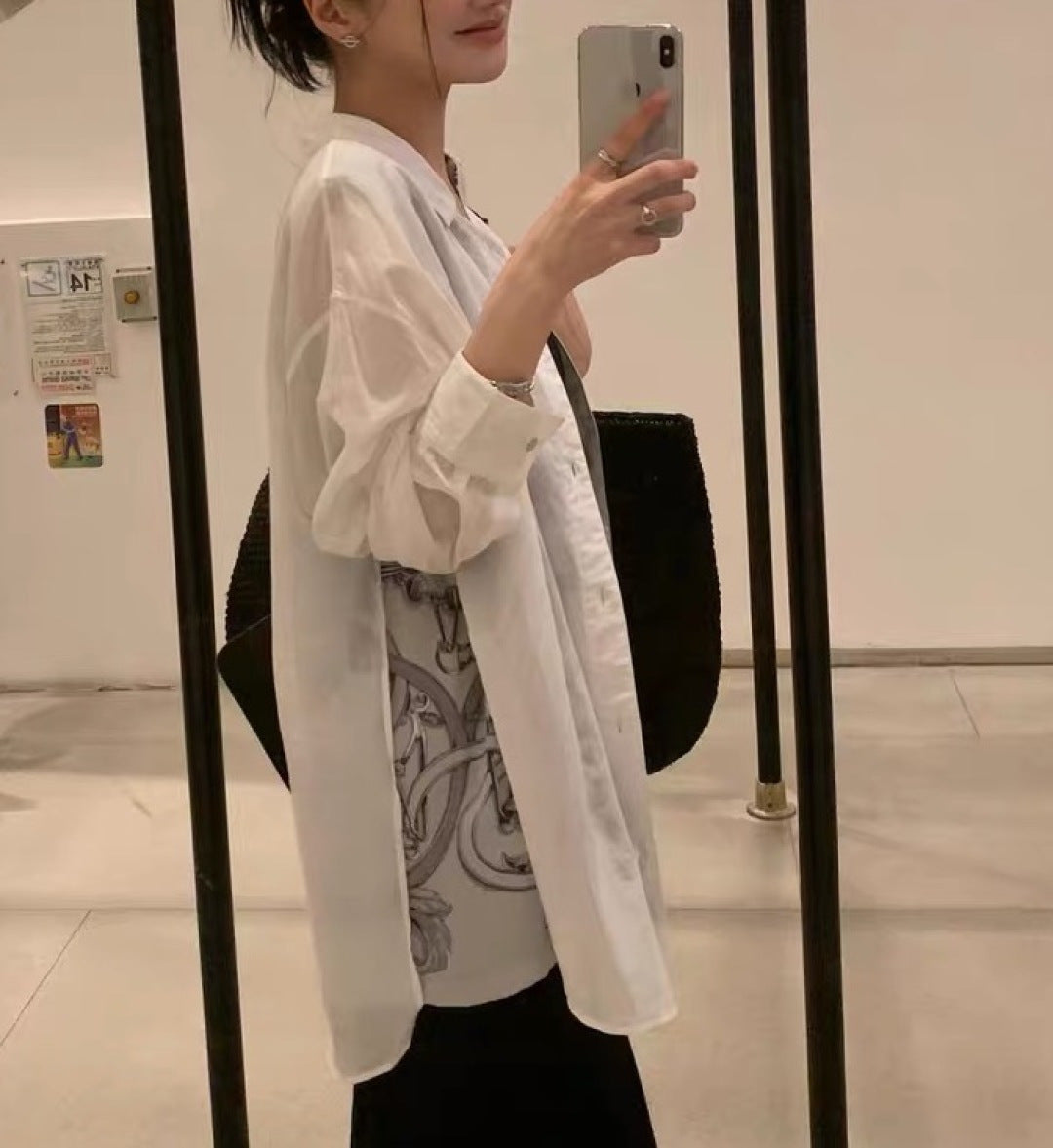 HERMES 25S LONG-SLEEVE SHIRT 388
