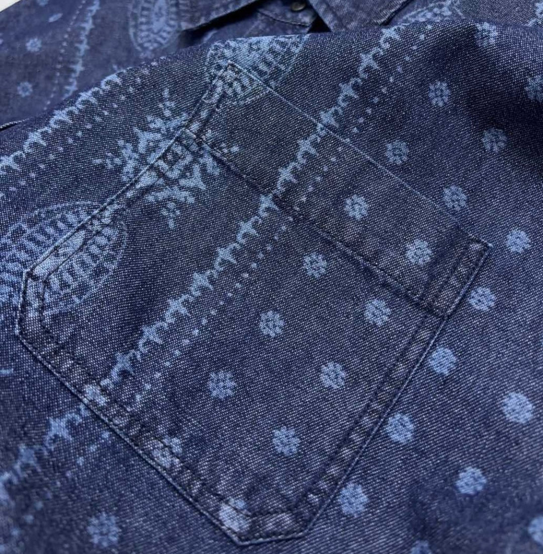 MAX MARA 25S DENIM COTTON SHIRT 168