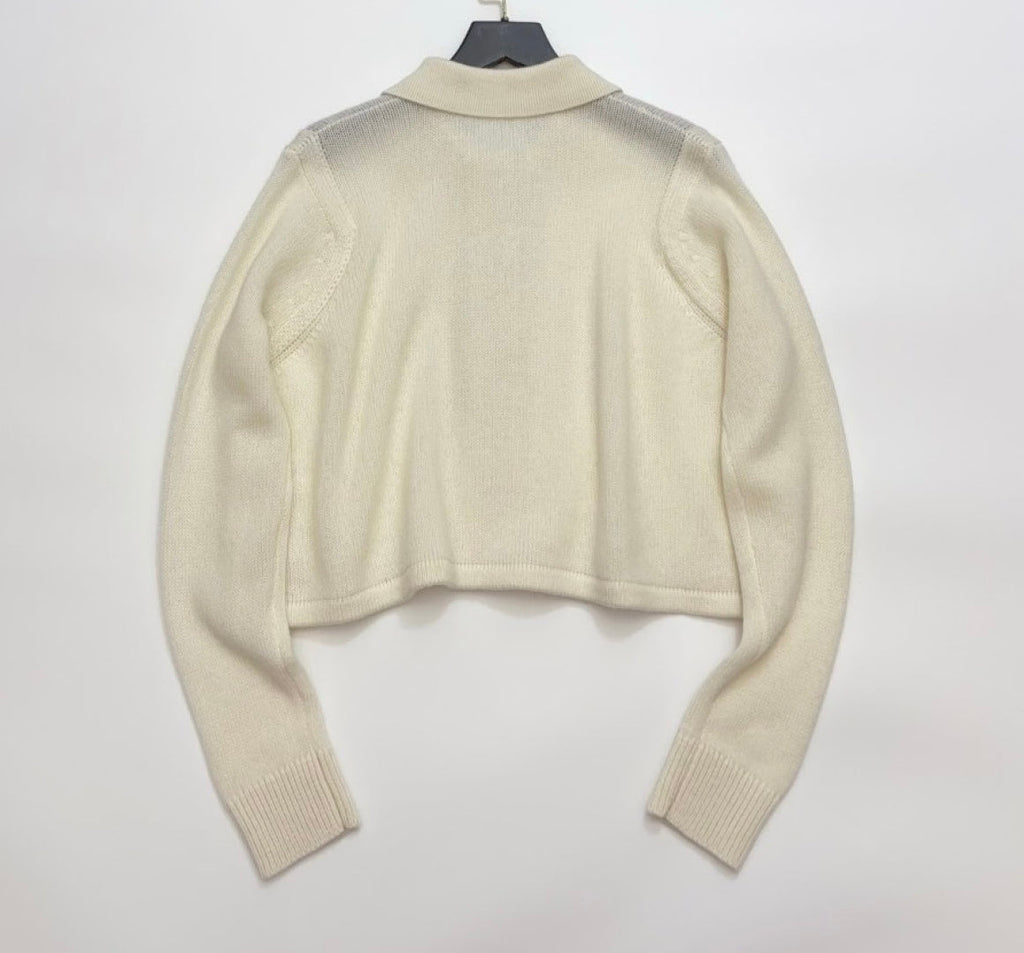 HERMES 25S CASHMERE KNIT JACKET 231