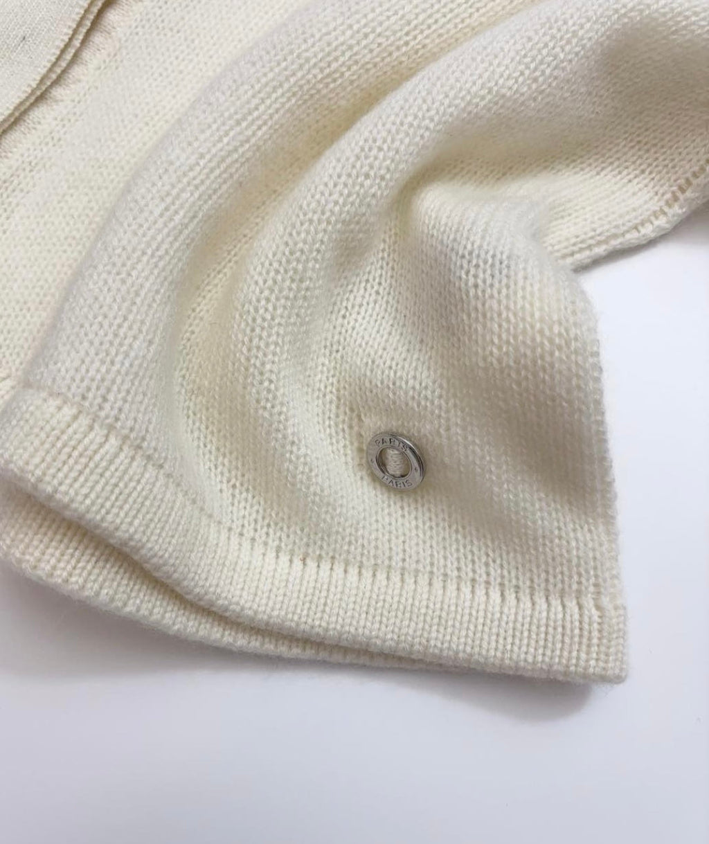 HERMES 25S CASHMERE KNIT JACKET 231