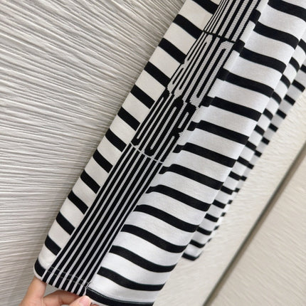 DIOR 25S STRIPED DRESS STYLE 159