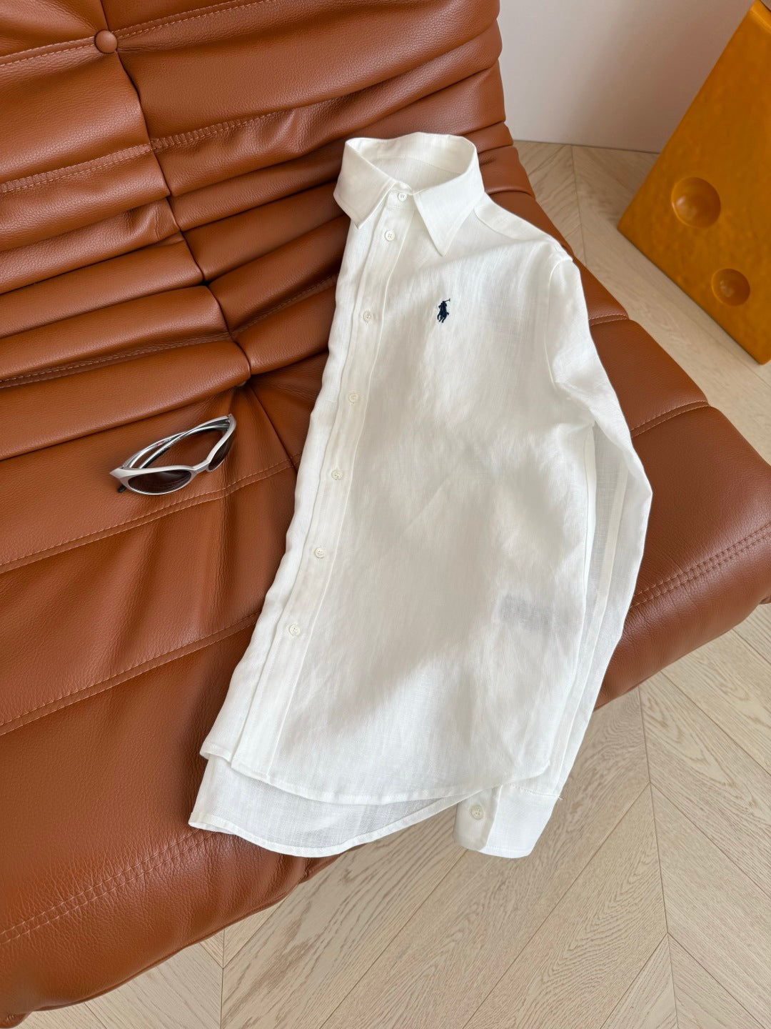 CLASSIC SHIRT OLD MONEY STYLE 25S IN LINEN 265753