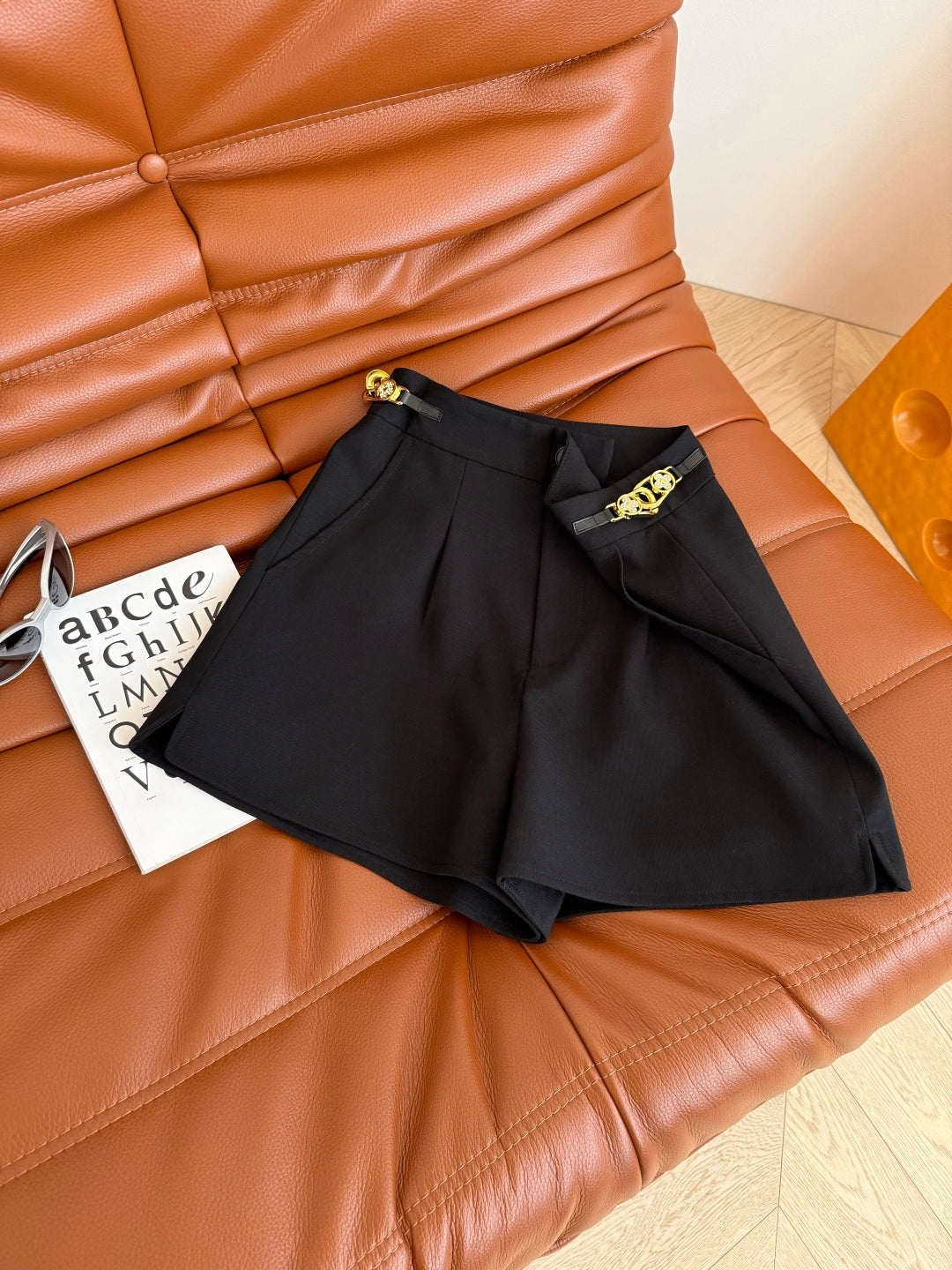 METALLIC FLORAL PRINT 25S SHORTS 265695