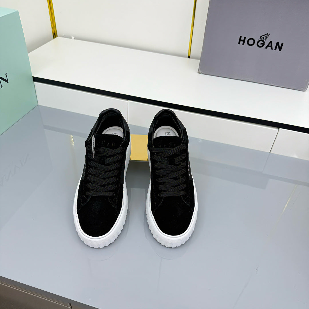 TOM FORD 26S SNEAKER HOGAN IN BLACK SUEDE