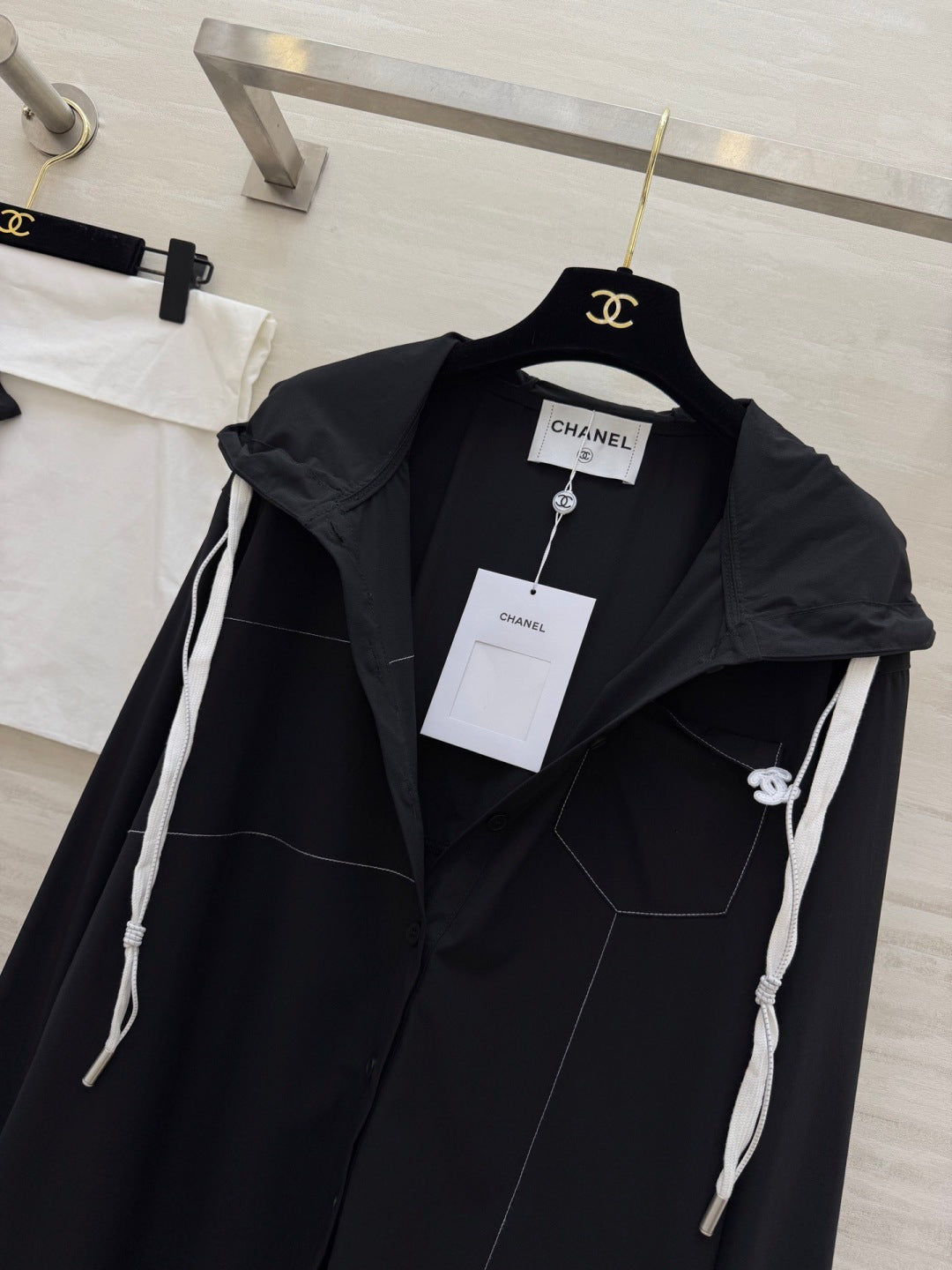 CHANEL 26S HOODED SHIRT STYLE 1024