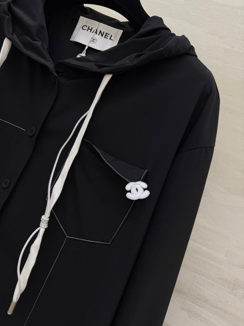 CHANEL 26S HOODED SHIRT STYLE 1024