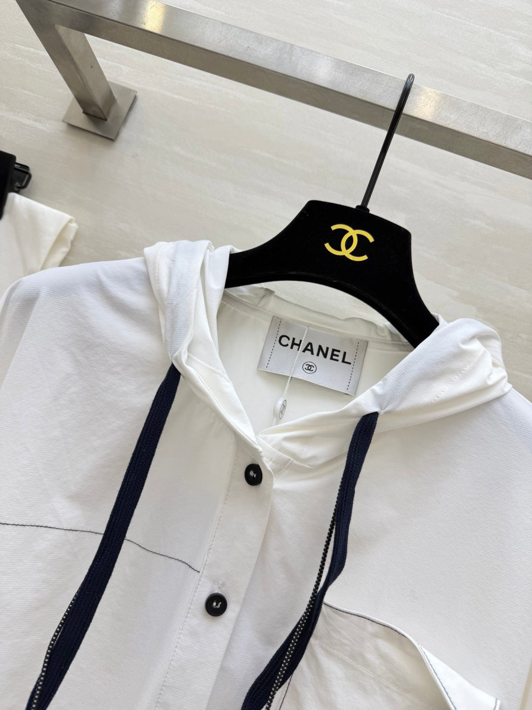 CHANEL 26S HOODED SHIRT STYLE 1023