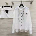 CHANEL 26S HOODED SHIRT STYLE 1023