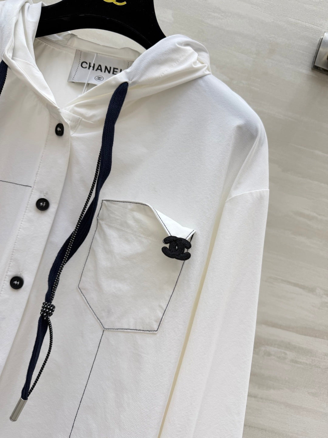 CHANEL 26S HOODED SHIRT STYLE 1023